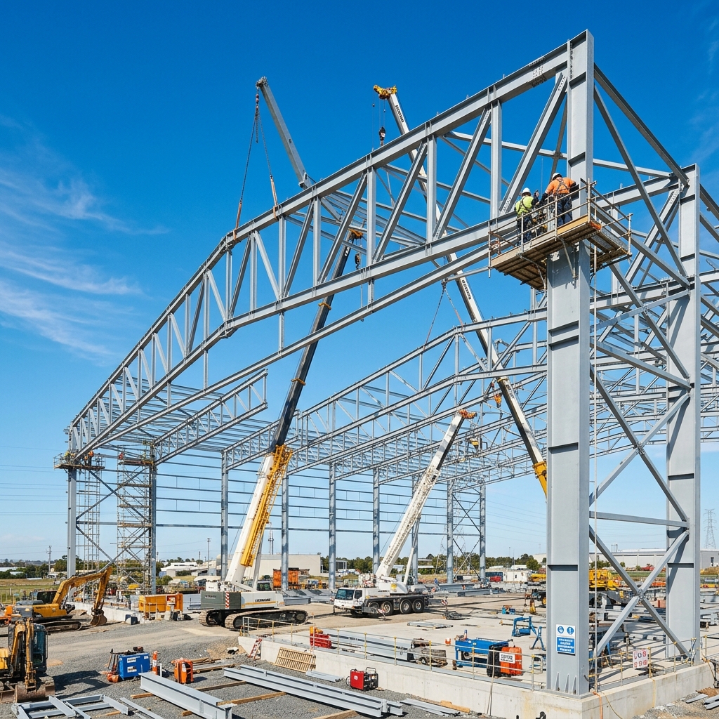 Steel Hangar Construction