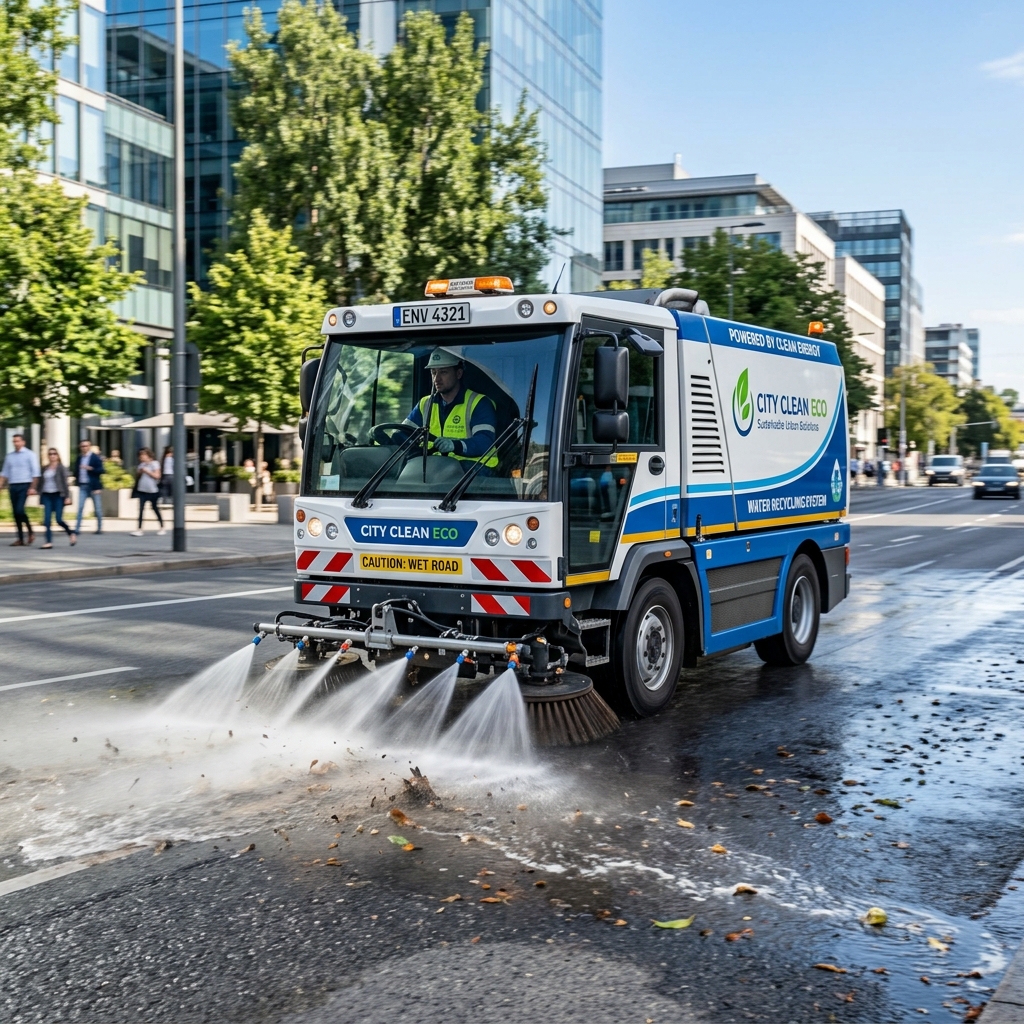 Roads & Sidewalks Washing